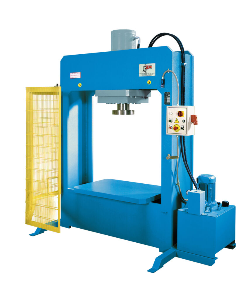 Hydraulic press for forklift wheels - PFC